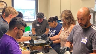260807 food prep from First Pres of Spokane